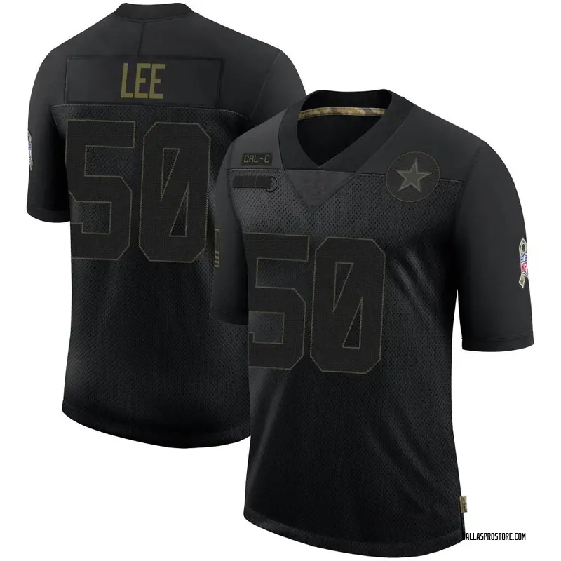Black Youth Sean Lee Dallas Cowboys Limited 2020 Salute To Service Jersey