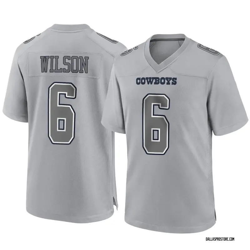 Gray Youth Donovan Wilson Dallas Cowboys Game Atmosphere Fashion Jersey