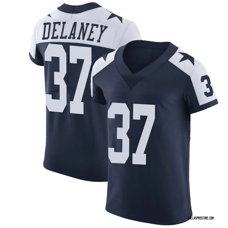 Navy Men's Dee Delaney Dallas Cowboys Elite Alternate Vapor Untouchable Jersey