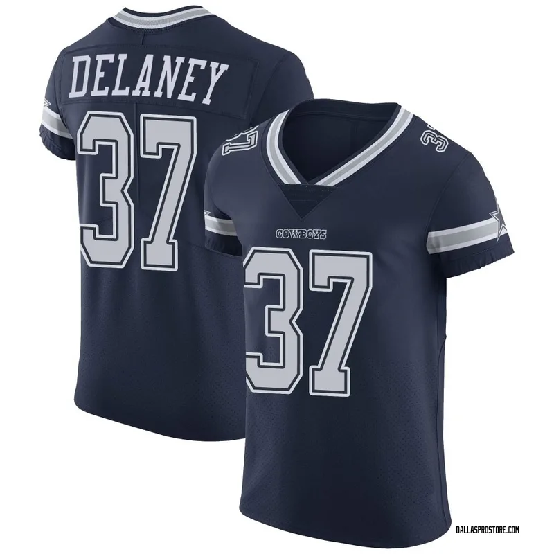 Navy Men's Dee Delaney Dallas Cowboys Elite Team Color Vapor Untouchable Jersey