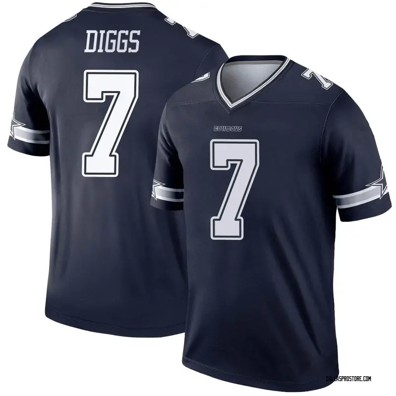 Navy Men's Trevon Diggs Dallas Cowboys Legend Jersey