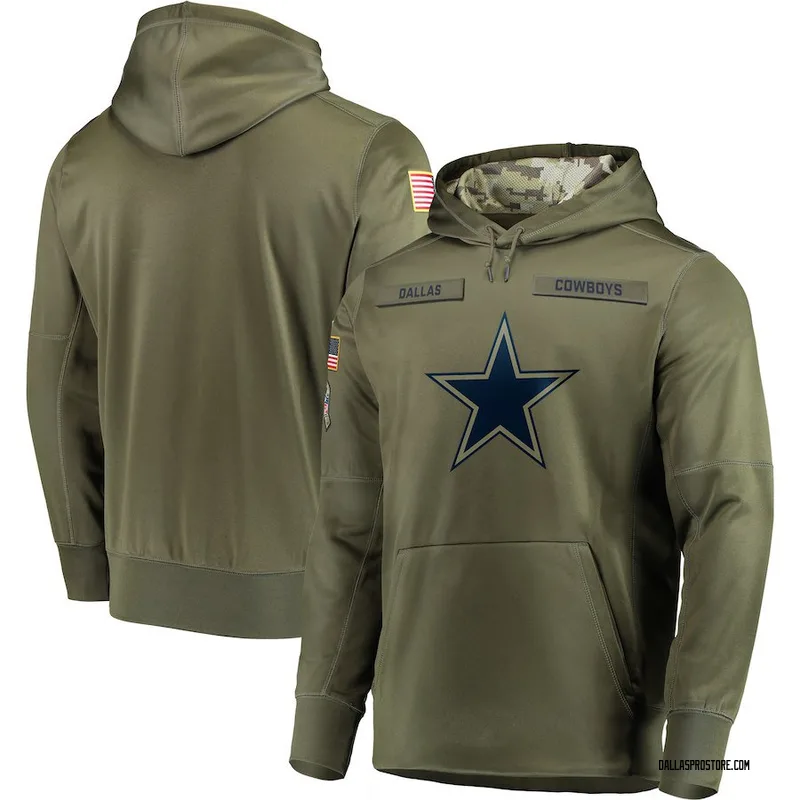 Olive Men's Dallas Cowboys 2018 Salute 