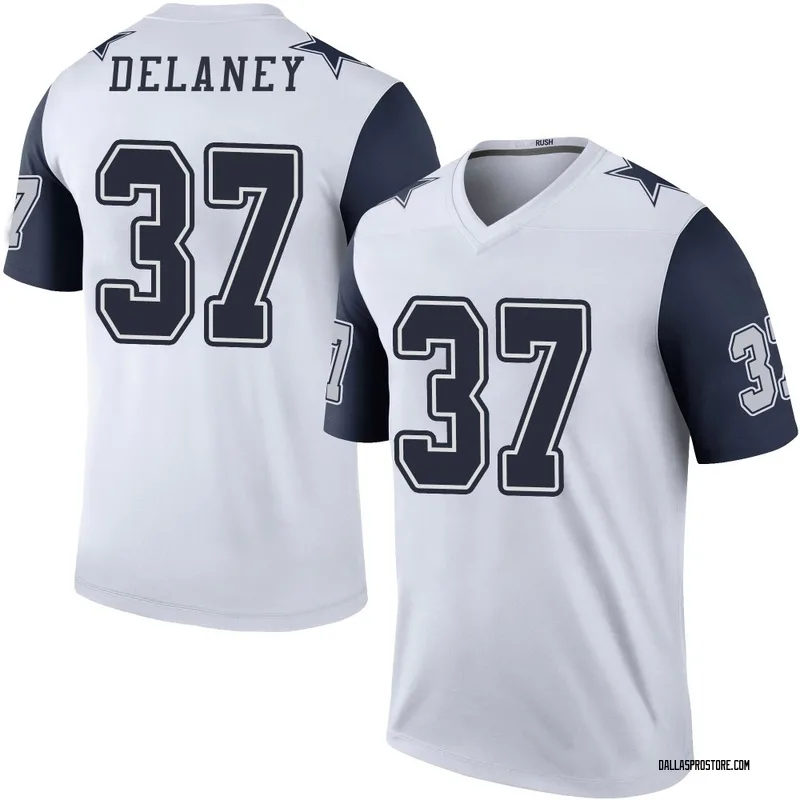 White Men's Dee Delaney Dallas Cowboys Legend Color Rush Jersey